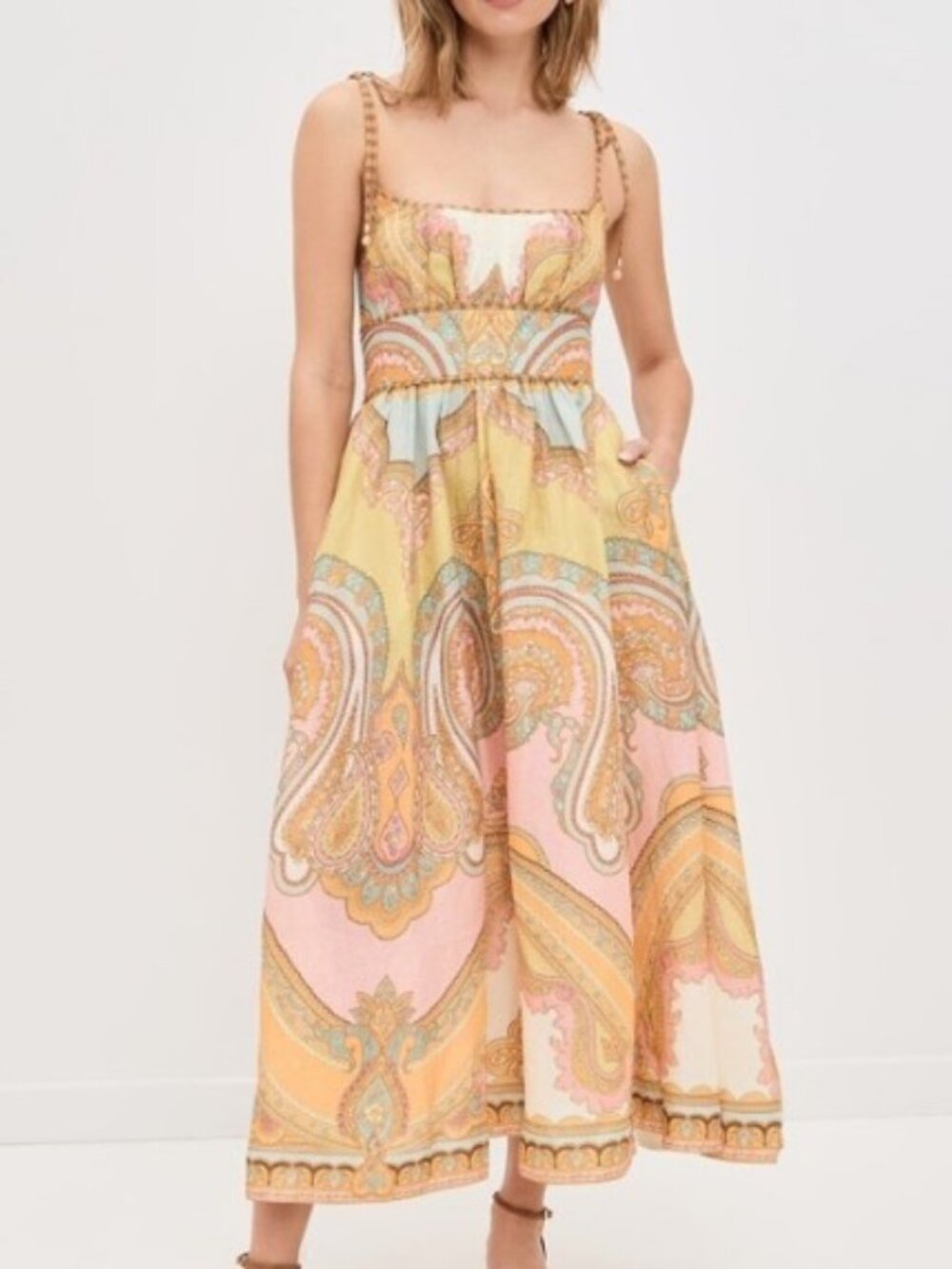 Zimmermann Paisley Midi Dress - Picture 2 of 2